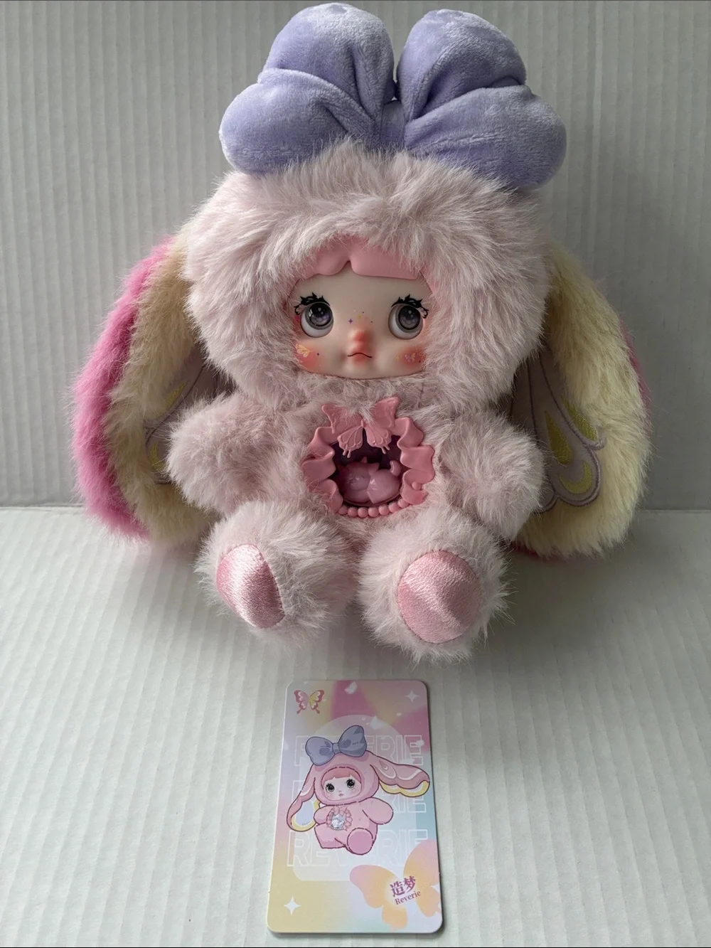 Nommi Fantasy World Series (V6) Reverie Plush Butterfly Bunny Doll
